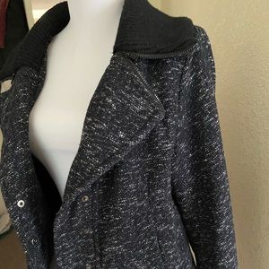 Gap blue moto jacket